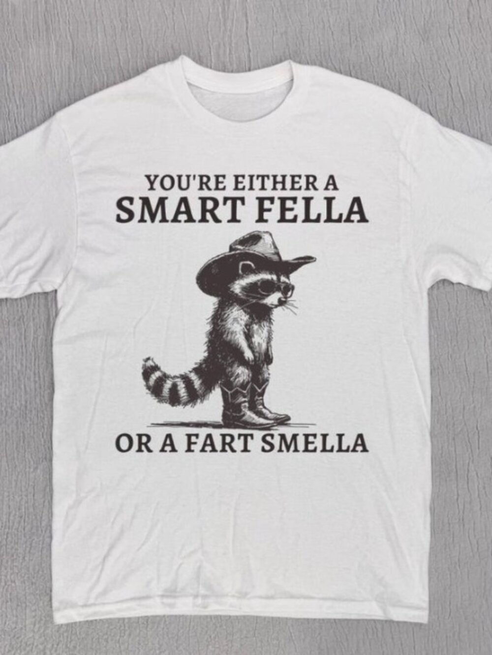 Fella Raccoon 90s Shirt, Funny Raccoon T-shirt, Funny 90s Shirt